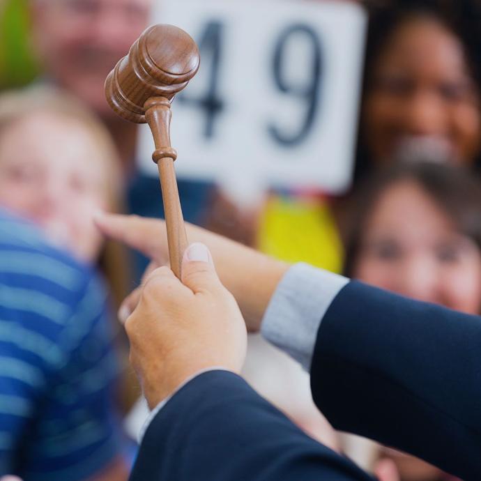 Live auction