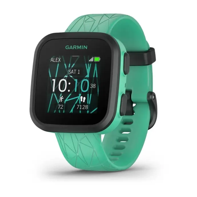 Garmin Smartwatch for kids with green stripes
