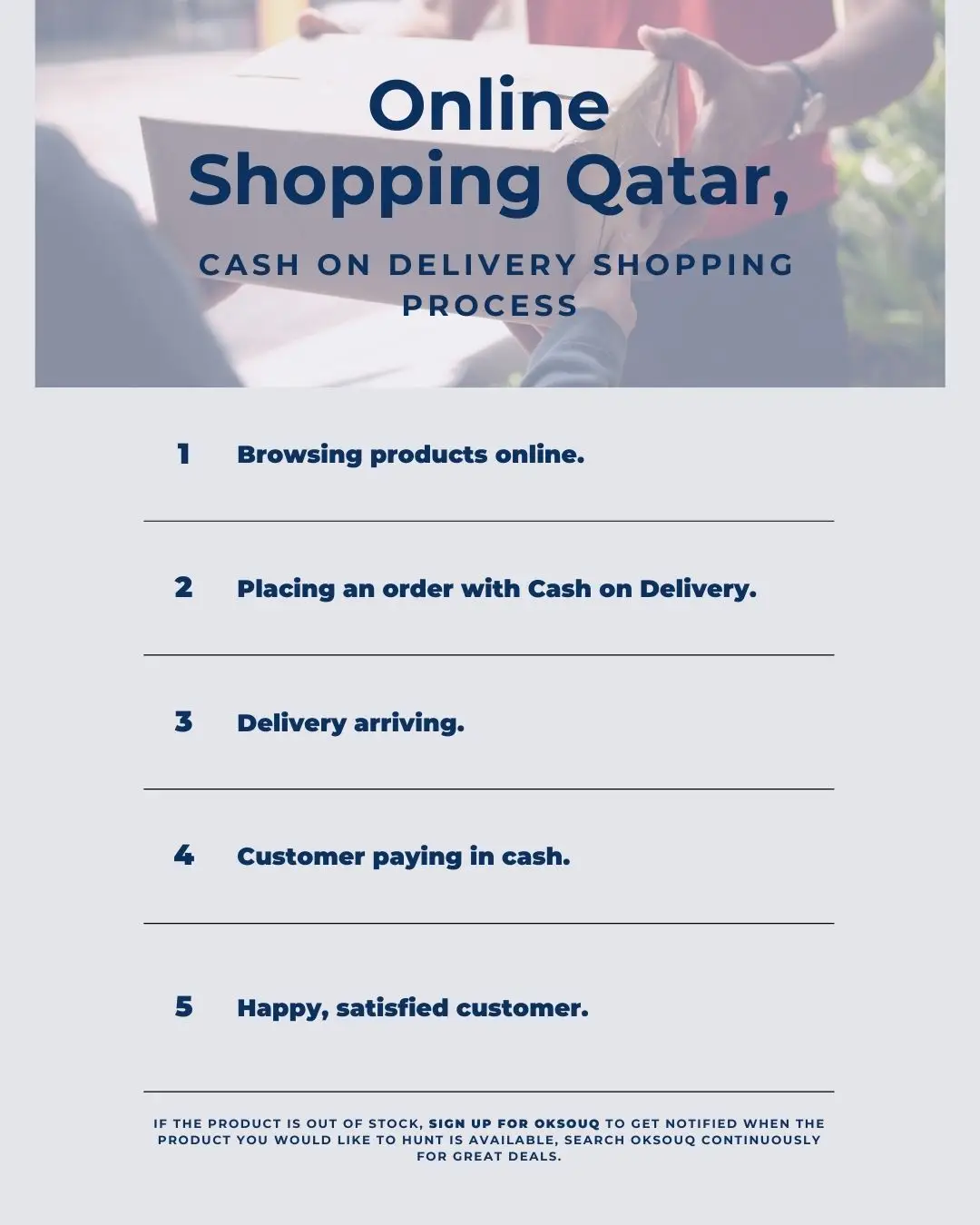 Online Shopping in Qatar with Cash on Delivery 