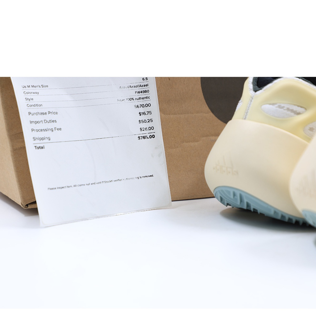 YEEZY 700 V3 AZAEL US M Size:6.5, 39 1/3 FW4980 Made By Adidas