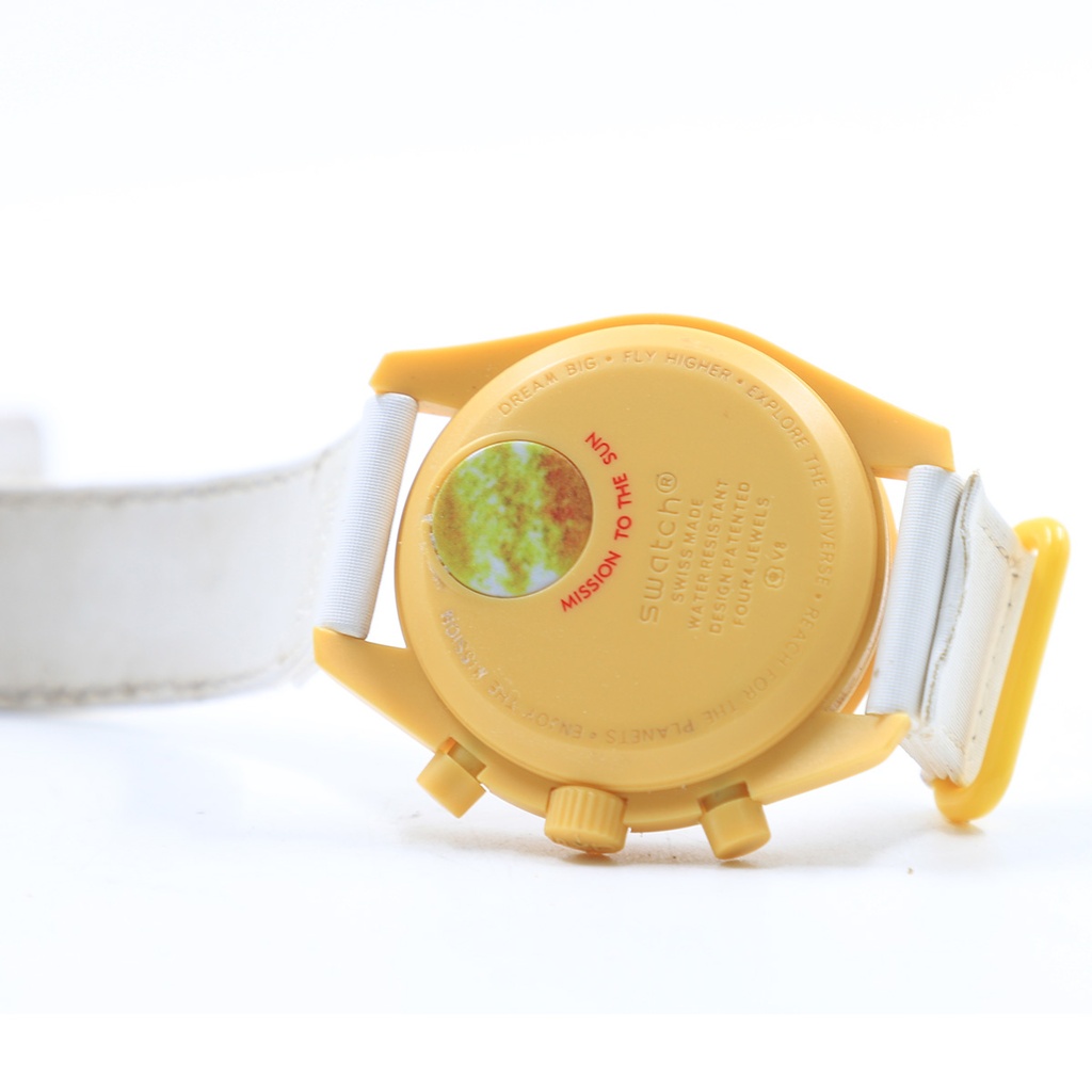 Swatch Omega Mission To The Sun, Yellow Watch