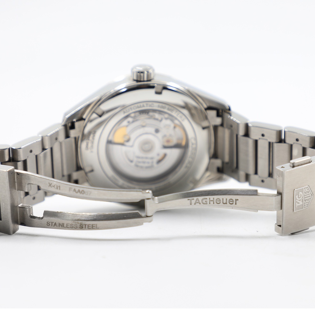Carrera Day-Date Calibre 5 Automatic Swiss Made, WAR201C-1, 100 Meter, Strap Size ** Small ~ Mid