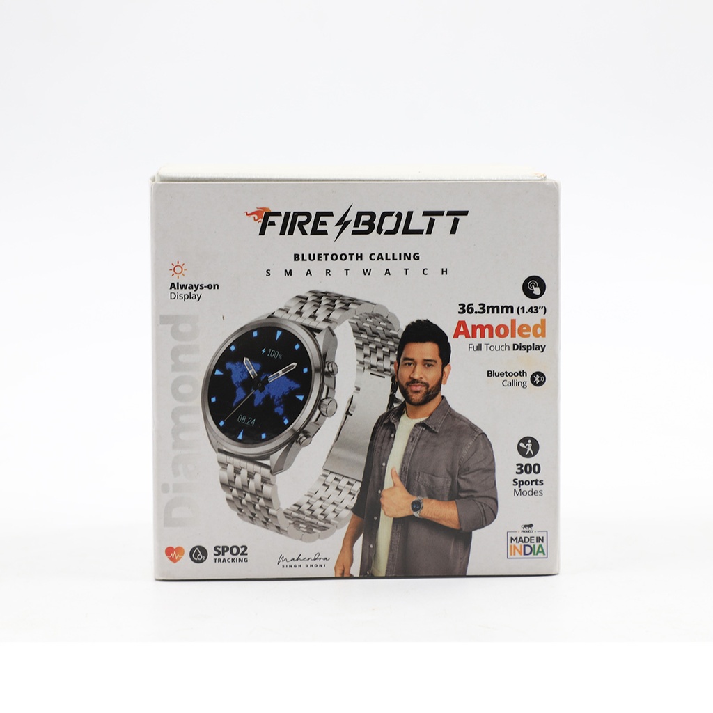 Fire-Bolt Legacy 36.3 mm 1.43 Amoled Bluetooth Calling With First Ever Wireless Charging Smartwatch (copy)