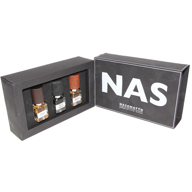 NAS, Nasomatto, Perfume Oil 3x 4ml -  0.14 fl.oz, DURO+ BLACK AFGANO + PARDON