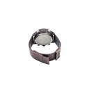 Naviforce NF 9153 Luxury Original Quartz Watch For Men, LED Double Display - Brown