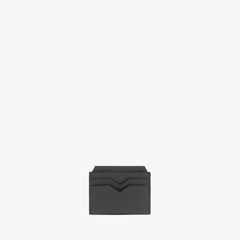 Valextra Leather Credit Card Holder