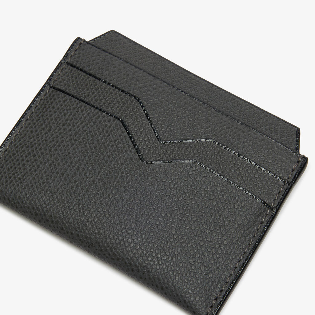 Valextra Leather Credit Card Holder