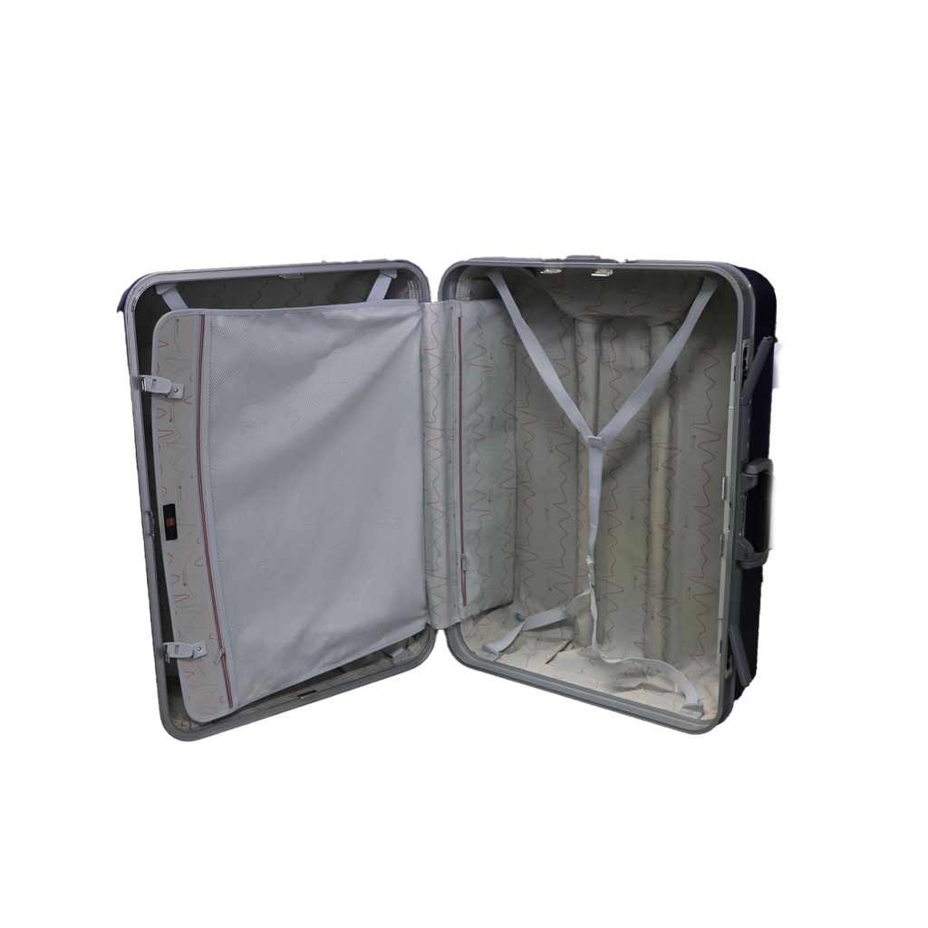 Delsey Big Size Solid Hard Case Luggage Blue