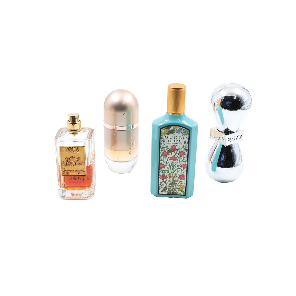Mix Perfume Gucci Flora, 212 Vip,Nobile 1942 Cafe Chantant,Dkny 24/7  Pcs