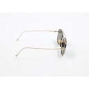 Thom Browne TB-800 Gold Black k Gold Black/Grey  Sunglasses Lens With :51, Bridge Width:20
