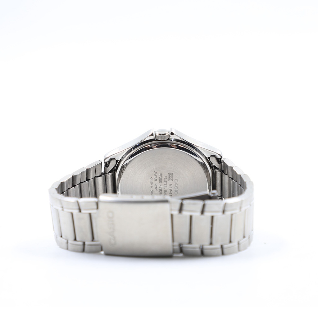 Casio Quarts Watch Water Resistant MTP-1183, st Steel-Back