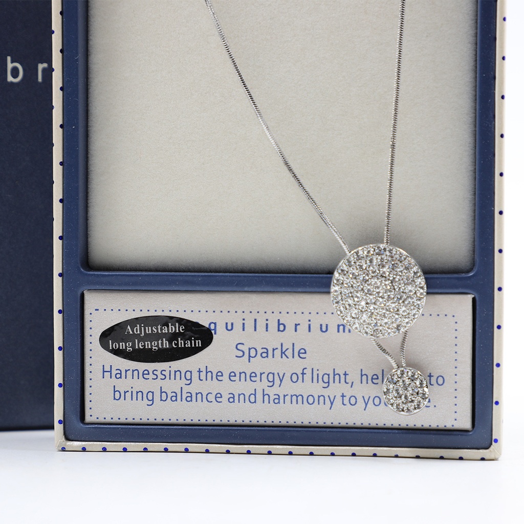 EQUILIBRIUM SPARKLE, Adjustable Long Length Chain