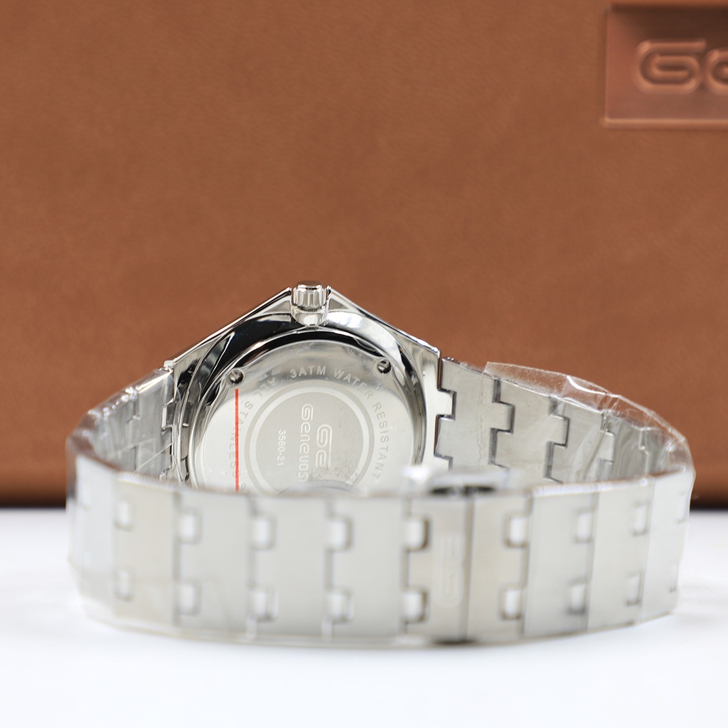 Genevoski 3560-21, All Stainless Steel Water Resistant