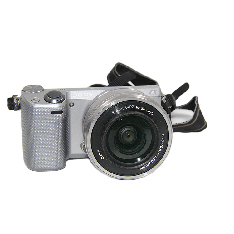Sony NEX-5R/B 16.1 MP Mirrorless Digital Camera LCD - Body Only (Grey)