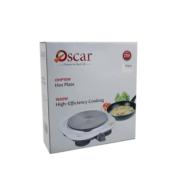 Oscar, Celebrate the Good Life, OHP10W, High Efficiency Cooking
