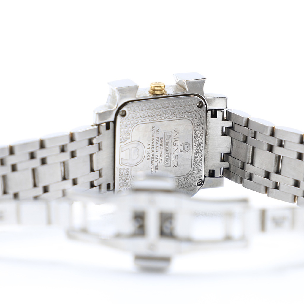 Aigner Genua Due, Swiss Made, All Stainless Steel A31600