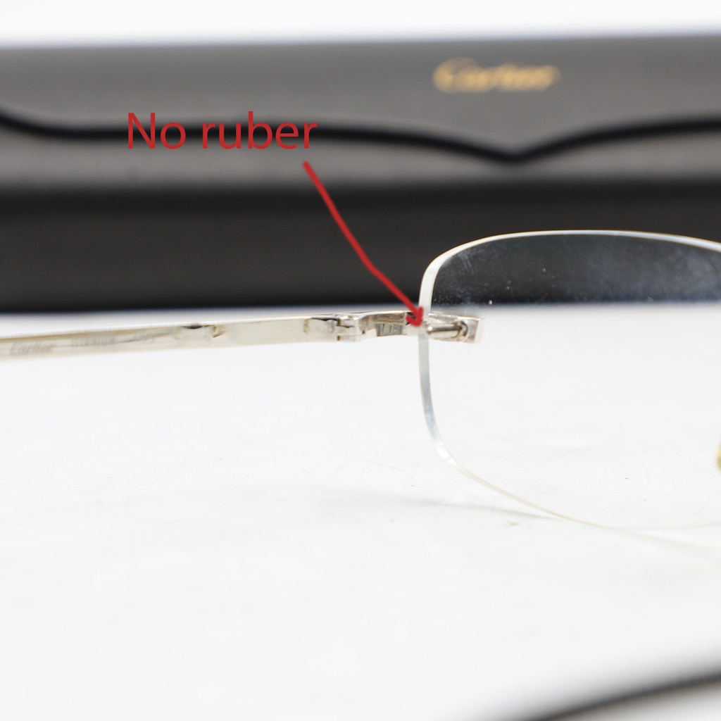 Cartier CT00860 002 Eyeglasses, Made in France Titanium ** Condition Unknown **