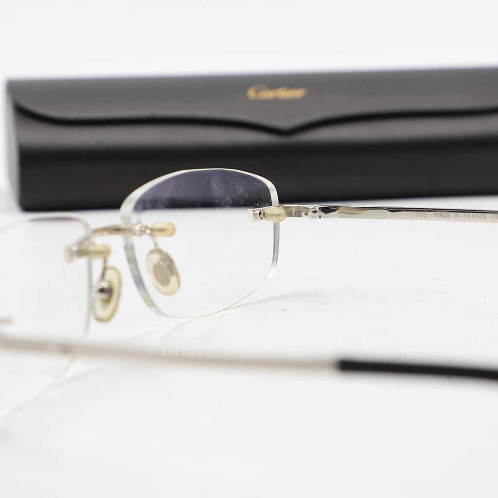 Cartier CT00860 002 Eyeglasses, Made in France Titanium ** Condition Unknown **