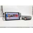Nintendo Switch Oled White With Case + Fifa Game