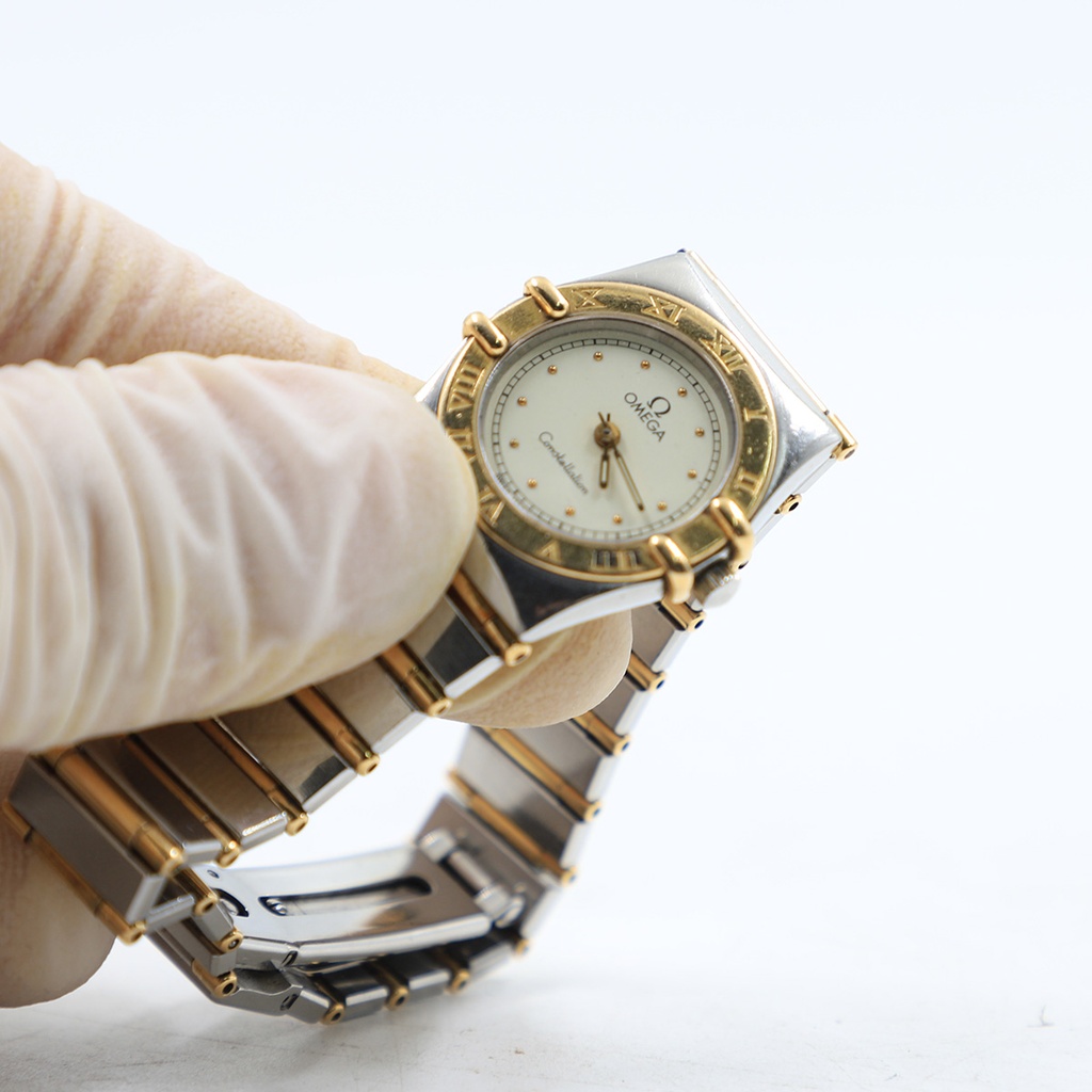 OMEGA CONSTELLATION  LADY, GOLD TONED