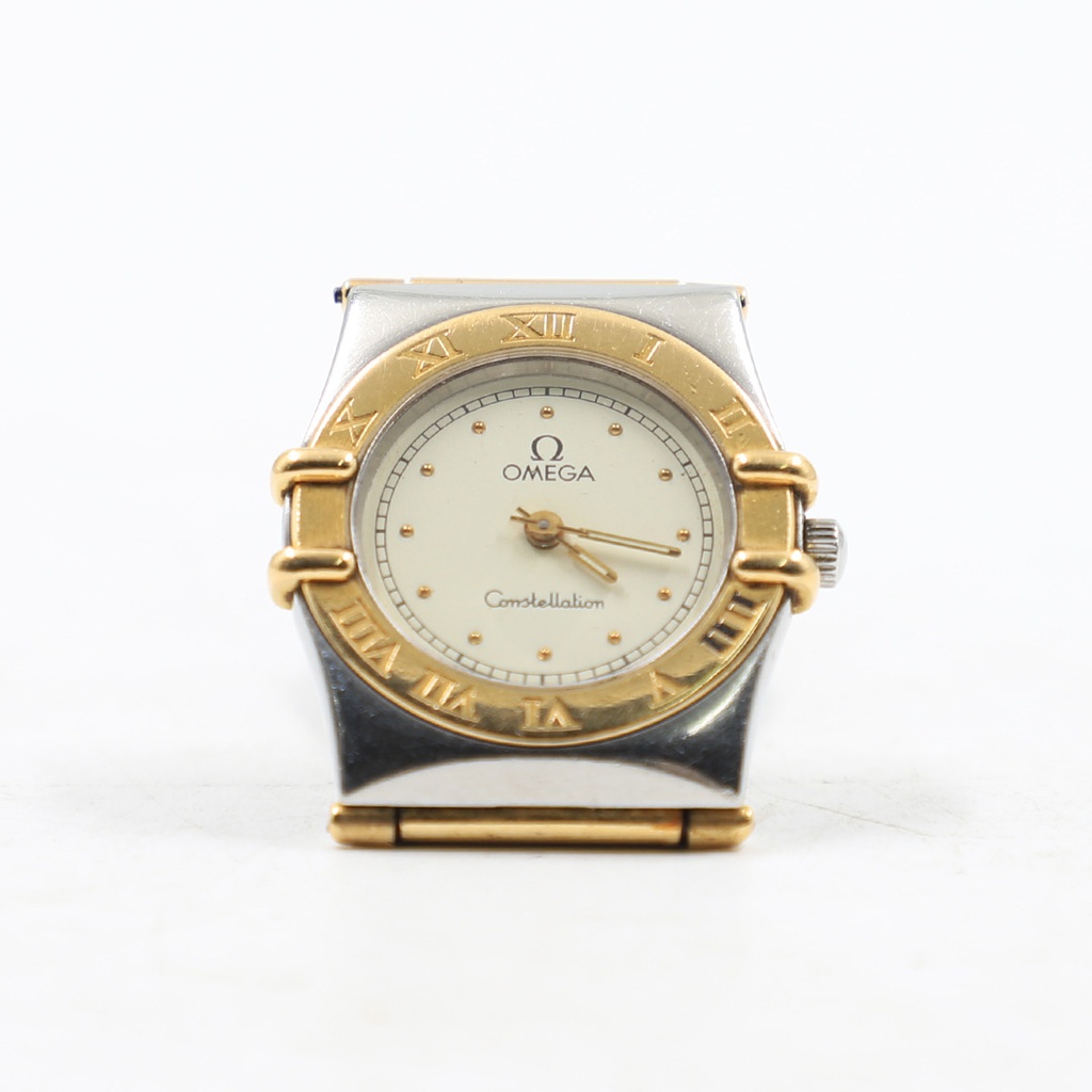**Authentic** OMEGA CONSTELLATION  LADY, GOLD TONED