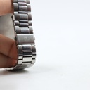 Bulova Mens Classic Chronograph Quartz Silver Stainless Steel Watch 43 MM 96B335