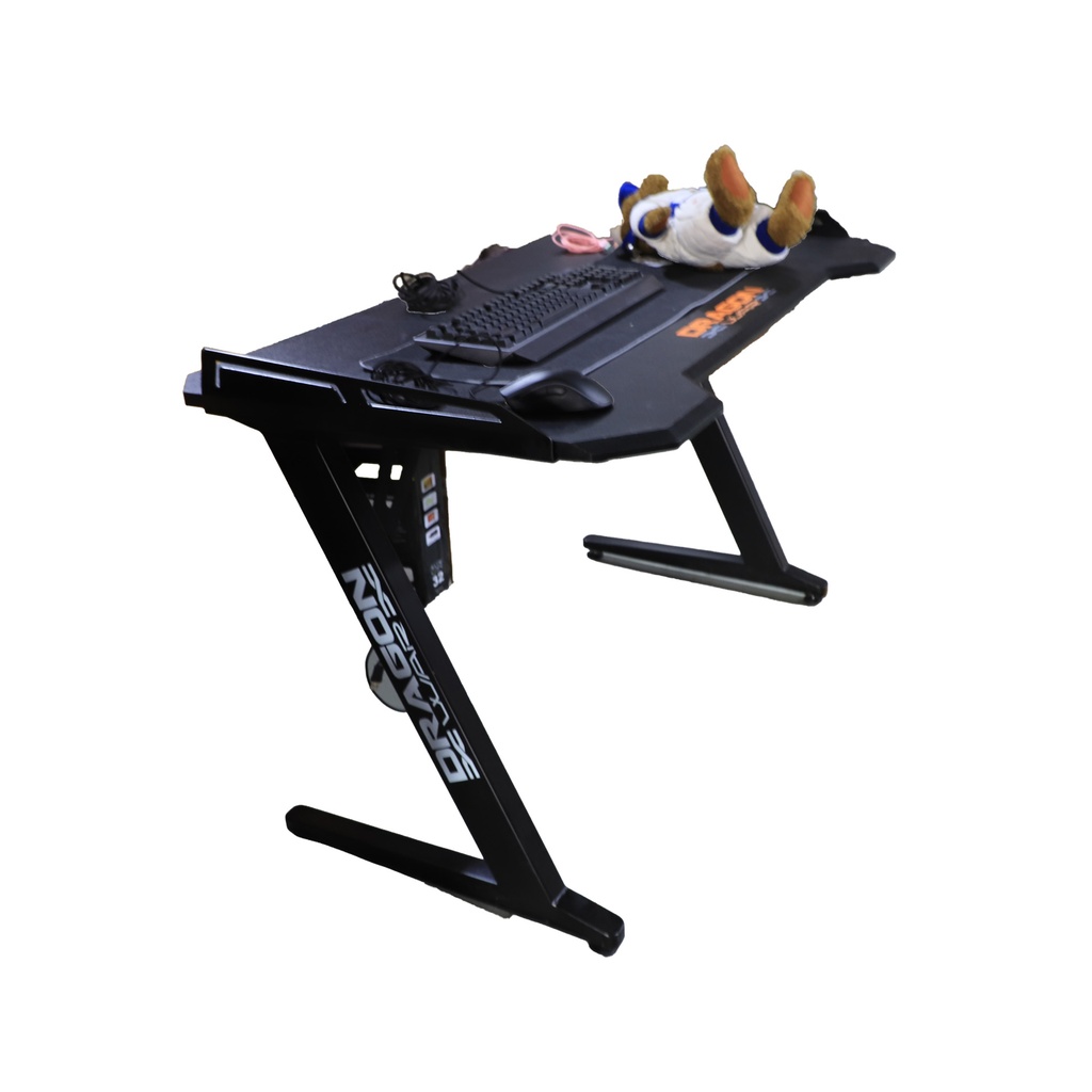 Gaming Table Dragon War + Mechanical Alienware Keyboard AW768 + Razer Mamba Elite + Razer RZ02 LED Mouse Pad