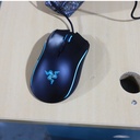 Gaming Table Dragon War + Mechanical Alienware Keyboard AW768 + Razer Mamba Elite + Razer RZ02 LED Mouse Pad