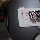 Gaming Table Dragon War + Mechanical Alienware Keyboard AW768 + Razer Mamba Elite + Razer RZ02 LED Mouse Pad