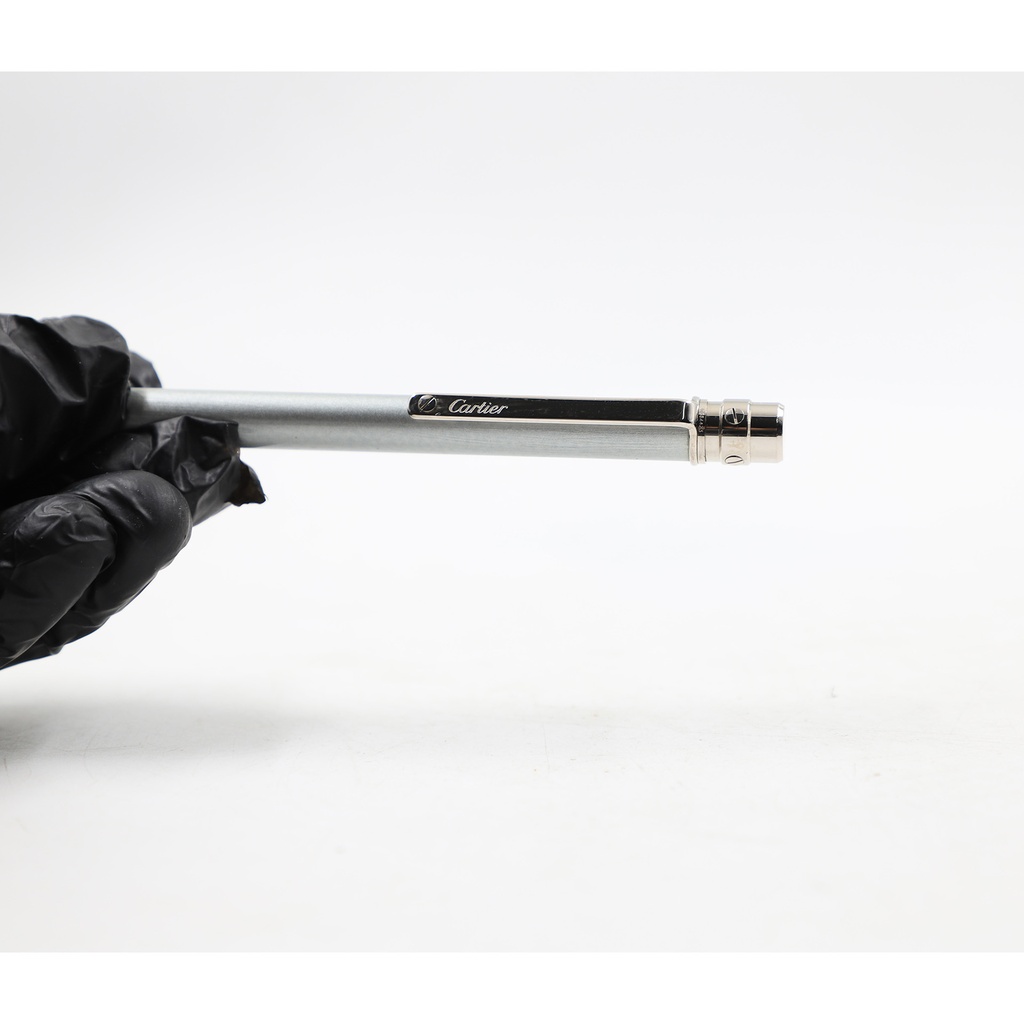 Santos de Cartier ballpoint pen Full Grey