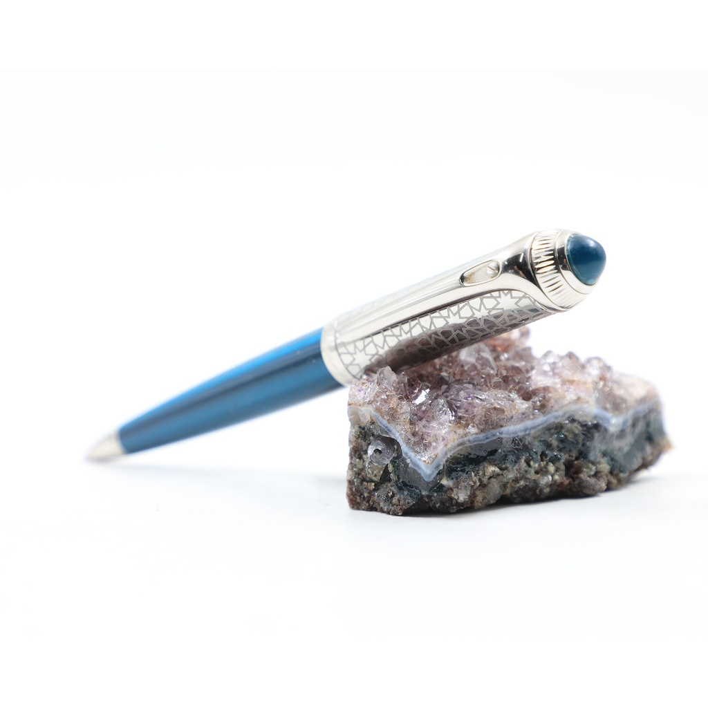 R de Cartier ballpoint pen Blue