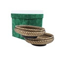 Tray Nature reed Set 2 Pcs