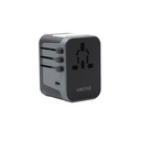 World Travel adapter with 4 usb +type -c