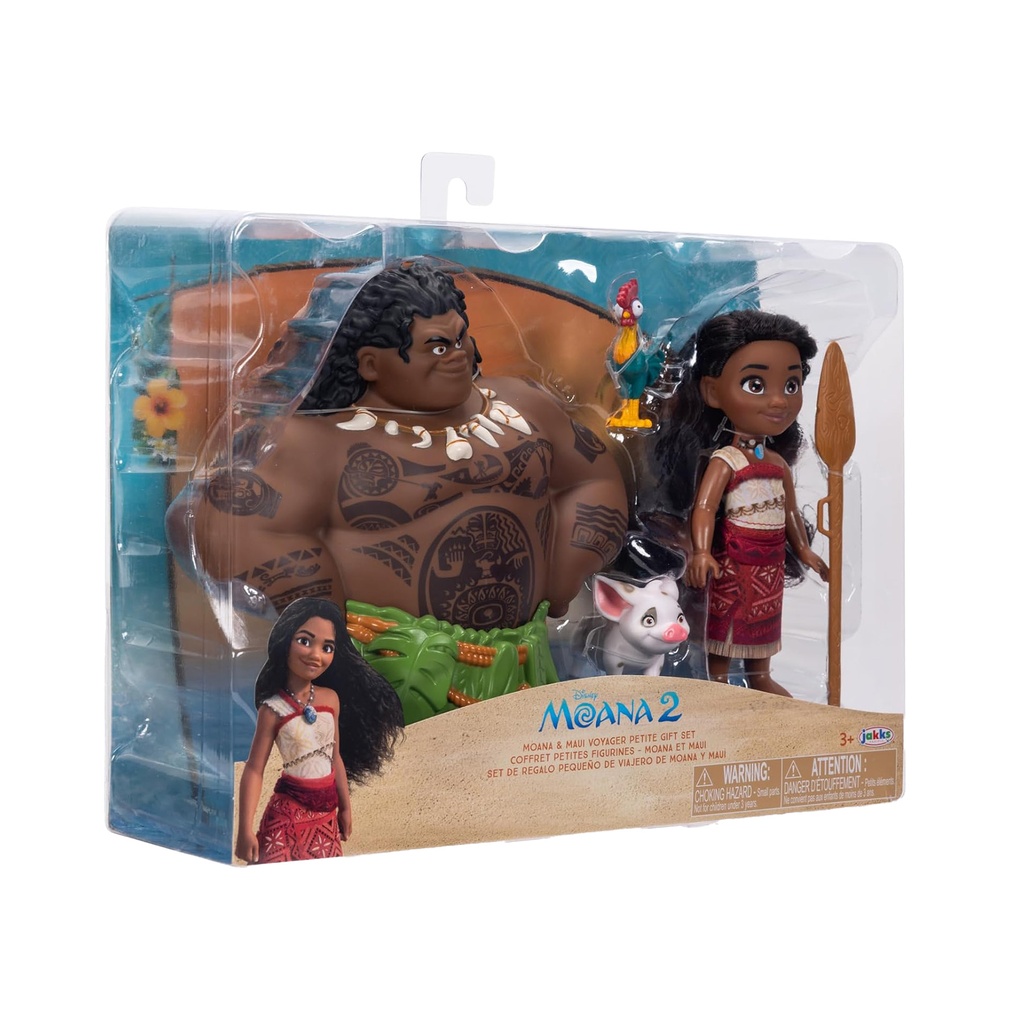 Disney Moana 2 - Maui & Moana Petite Gift Set 15cm.