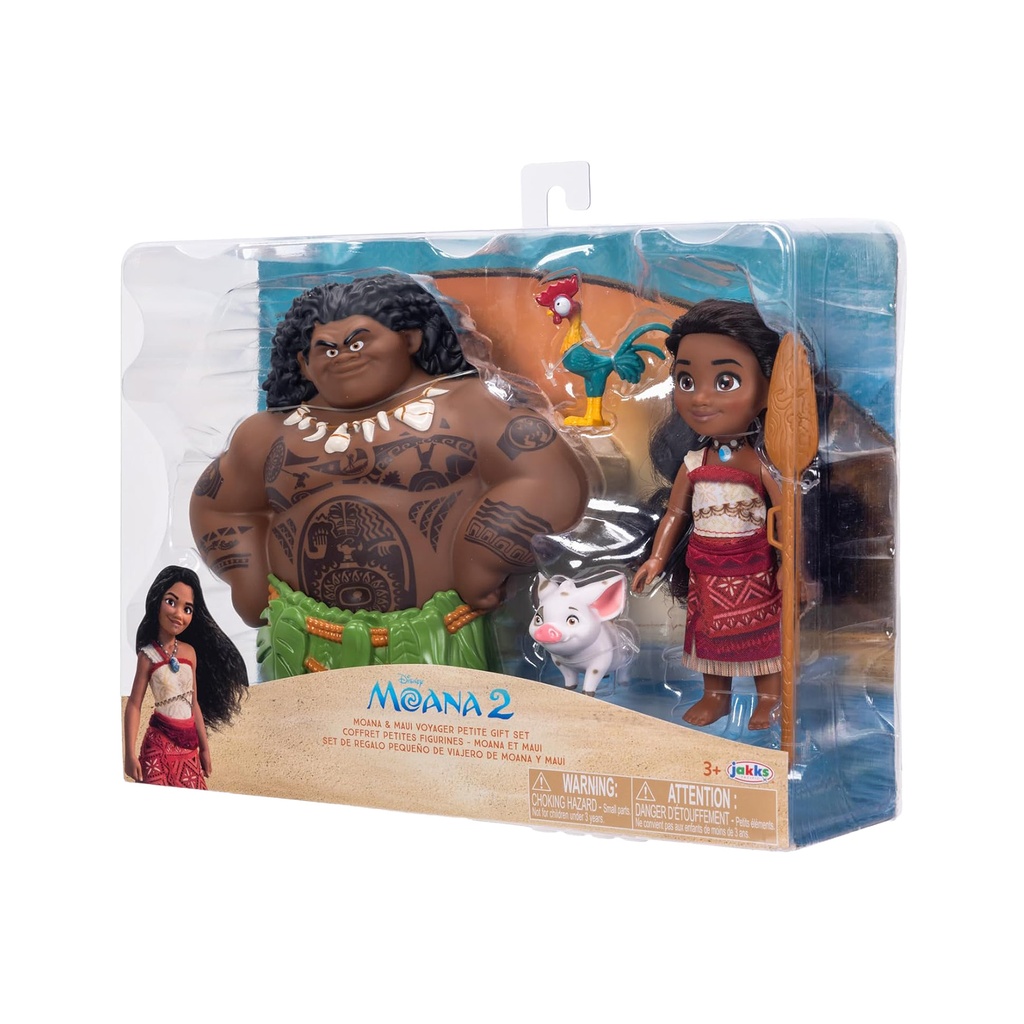 Disney Moana 2 - Maui & Moana Petite Gift Set 15cm.