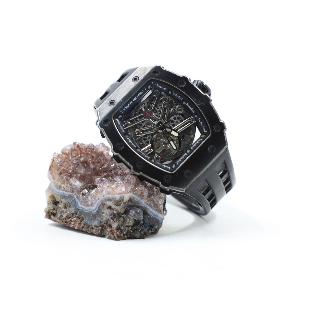 Tsar Bomba Japan Movement Sapphire TB8208A Stainless Steel