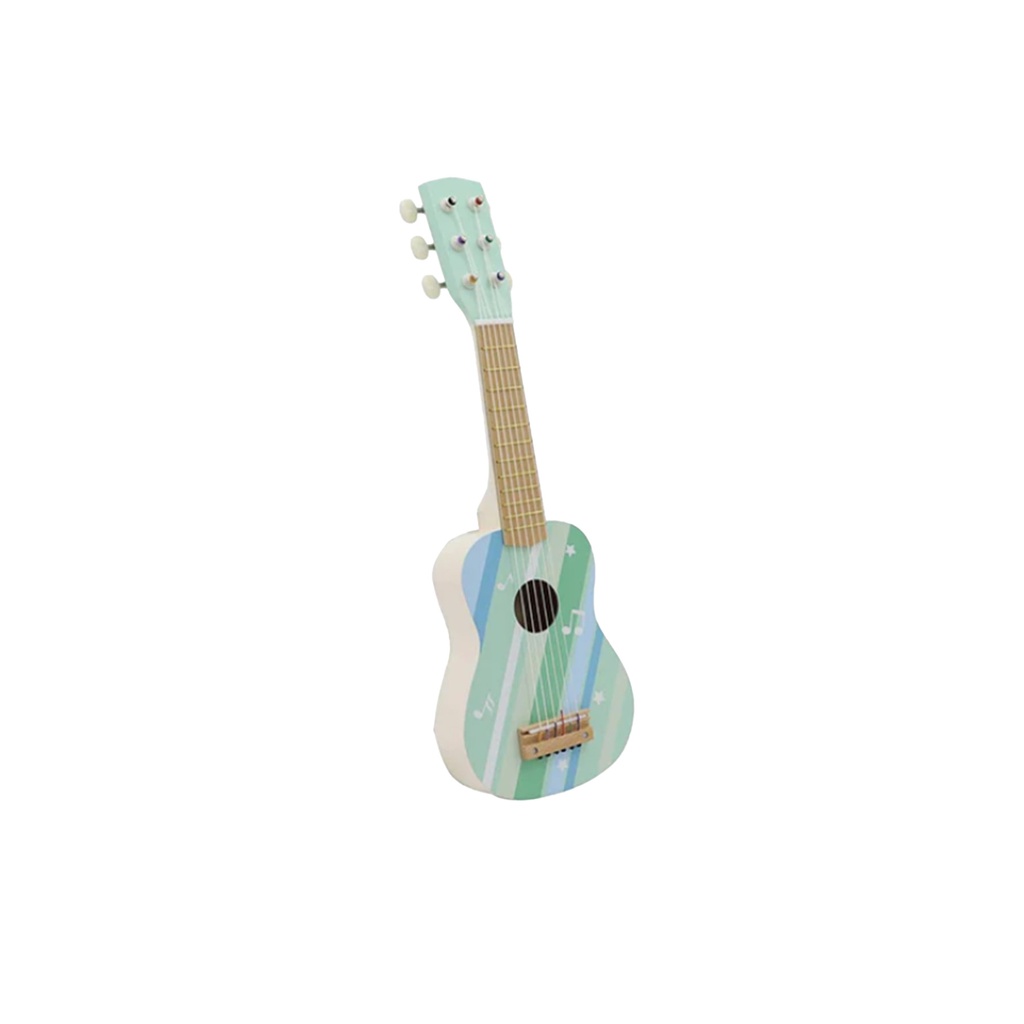 Green Wooden Guitar toys
