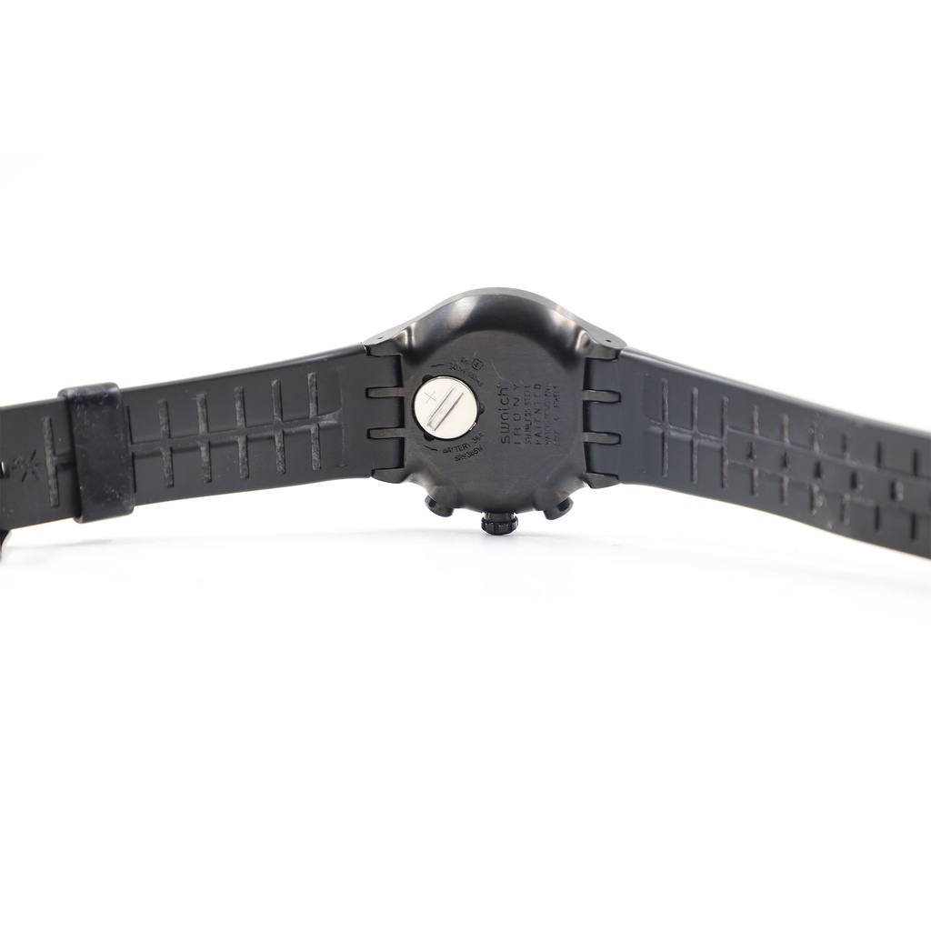 Swatch Omega Irony SR9365W Puple in dark