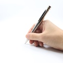 Santos De Cartier Pen With Golden Screws Q520655