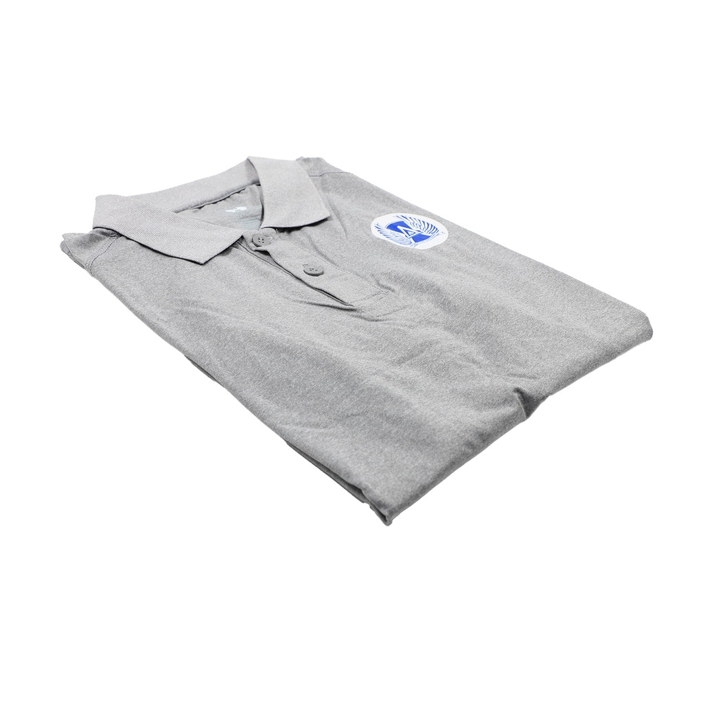 Men's  Tech Polo T- Shirt  Grey  Size - XS