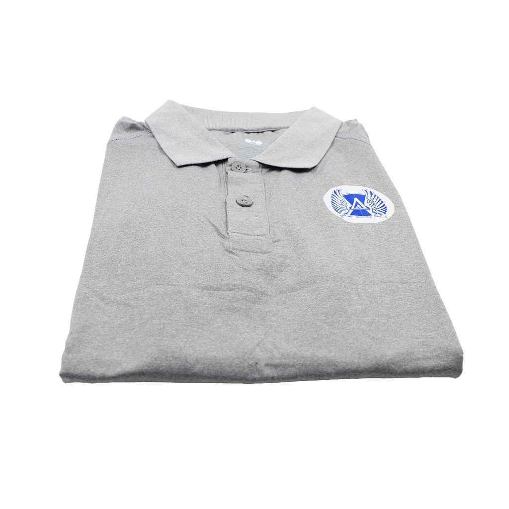 Kids  Tech Polo T- Shirt Juniors Grey   Size - XL B