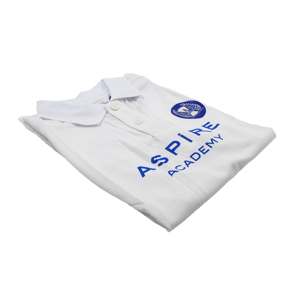 Men's  Engineered Toch Polo T - Shirt White  -  Size - XS