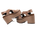 Balenciaga Gris Acier Leater Size: 60 ** Side Has scratch**