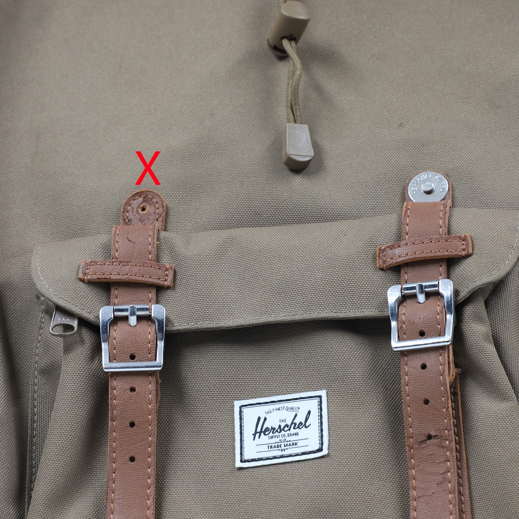 Herschel The Finest Quality The Trade Marl ** Metal Pin detached **