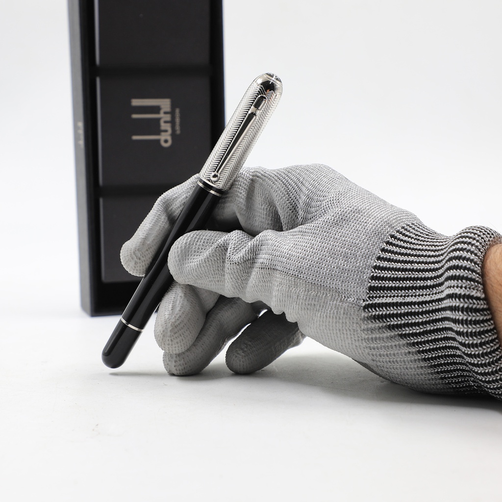 Dunhill luxury Pen Dunhill Sidecar Wave Rollerball Pen, Black