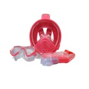 Full Face Snorkeling Mask, Wide View Snorkel Set