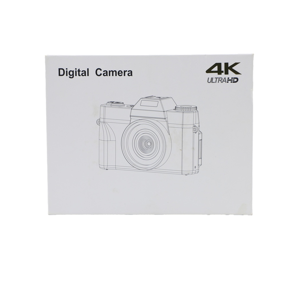 Digital 4K 60FPS 56MP 6X Zoom 3 Inch IPS HD Screen 1700mAh Mirrorless Camera for Travel
