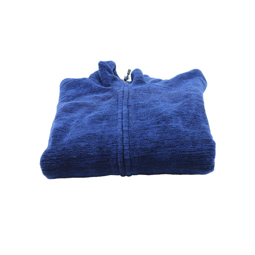 Polyester zipper jacket Blue Size - M