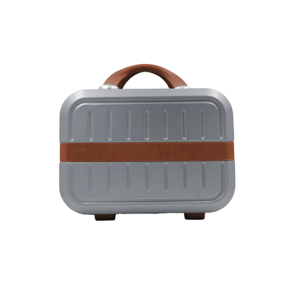 Small, hard-shell Cosmetic travel Case