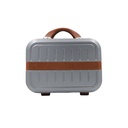 Small, hard-shell Cosmetic travel Case
